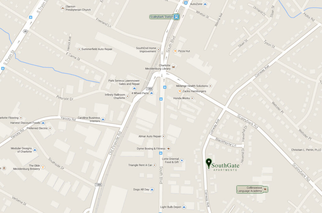 SouthGate Apartments map locations